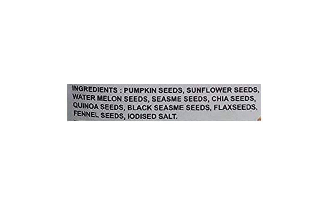 Fit Foodie 9 in 1 Trail Mix Roasted Diet Seed Mix   Pack  200 grams